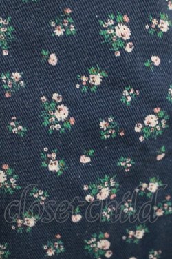 画像4: Fi.n.t / 小花柄ストレートパンツ Free BLUE H-25-08-06-036-CA-PA-NS-ZH