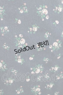 画像4: Fi.n.t / 小花柄ストレートパンツ Free BLUE H-25-08-06-036-CA-PA-NS-ZH