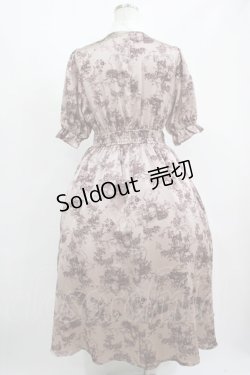 画像3: m petit by misako / トワルドジュイワンピース L ピンク H-25-08-06-004-LO-OP-NS-ZH