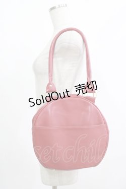 画像2: axes femme kawaii / ツインリボンラウンドバッグ  レッド H-25-08-06-054-AX-BG-NS-ZH
