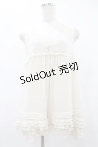 Cherir la femme / ノースリーブトップス M オフ H-25-08-06-1043-LO-TO-NS-ZH