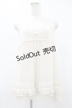 画像1: Cherir la femme / ノースリーブトップス M オフ H-25-08-06-1043-LO-TO-NS-ZH