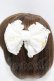 画像2: Angelic Pretty / レースリボンバレッタ  オフ H-25-08-06-1004-AP-AC-NS-ZH (2)