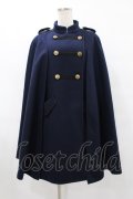 axes femme / ナポレオンマント風コート M ネイビー H-25-08-06-1046-AX-CO-NS-ZT0807J