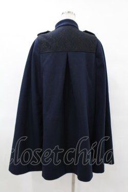 画像2: axes femme / ナポレオンマント風コート M ネイビー H-25-08-06-1046-AX-CO-NS-ZH