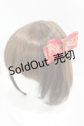 metamorphose / まどろみの浪漫リボンクリップブローチ  レッド H-25-08-06-1005-ME-AC-NS-ZH