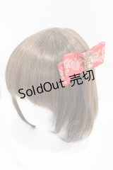 metamorphose / まどろみの浪漫リボンクリップブローチ  レッド H-25-08-06-1005-ME-AC-NS-ZH