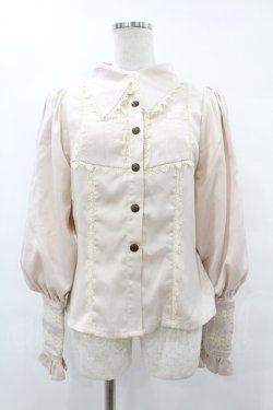 画像1: Hoshibako Works / ピンタックブラウス Free 生成り H-25-08-06-1051-0-BL-NS-ZH
