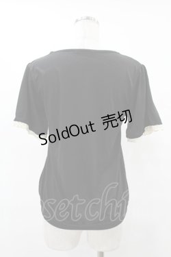 画像2: axes femme / ヨーク切替トップス M ブラック H-25-08-06-1058-AX-TO-NS-ZH