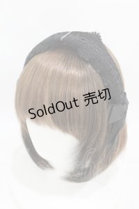 m petit by misako / TT*AMレースカチューシャ  ブラック H-25-08-06-1006-LO-AC-NS-ZH