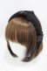画像1: m petit by misako / TT*AMレースカチューシャ  ブラック H-25-08-06-1006-LO-AC-NS-ZH (1)