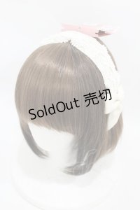 m petit by misako / TT*AMレースカチューシャ  アイボリー H-25-08-06-1007-LO-AC-NS-ZH