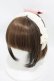 画像1: m petit by misako / TT*AMレースカチューシャ  アイボリー H-25-08-06-1007-LO-AC-NS-ZH (1)