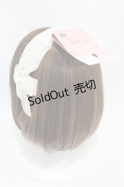 画像2: m petit by misako / TT*AMレースカチューシャ  アイボリー H-25-08-06-1007-LO-AC-NS-ZH