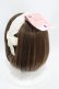 画像2: m petit by misako / TT*AMレースカチューシャ  アイボリー H-25-08-06-1007-LO-AC-NS-ZH (2)