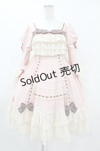 Le Muguet（海外ロリータブランド） / ドレスセット S ピンク H-25-08-06-1014-0-OP-NS-ZH