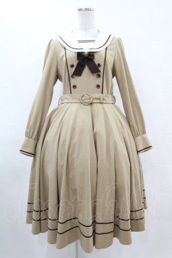 画像1: Innocent World / アビーワンピース L シナモン×ショコラ/Cinnamon×Chocolat H-25-08-06-1015-IW-OP-NS-ZH