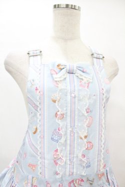 画像4: Angelic Pretty / Whip Factoryサロペット Free サックス H-25-08-06-1017-AP-OP-NS-ZH