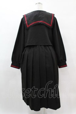 画像2: DearMyLoveWhip / 闇学園チェーンセーラーワンピース 5L ブラック H-25-08-06-1019-0-OP-NS-ZH