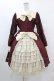 画像1: axes femme kawaii / axes femme kawaii 青木美沙子/ミルフィーユケーキワンピース M ボルドー H-25-08-06-1021-AX-OP-NS-ZH (1)
