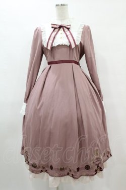画像1: Amavel / BonBonChocolatロングワンピース Free ピンク H-25-08-06-1022-CA-OP-NS-ZH