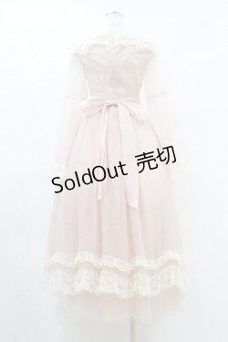 画像2: Lacemade / チュールコルセットドレス XS ピンク H-25-08-06-1024-0-OP-NS-ZH
