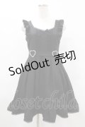 DearMyLove / ダブルハートジャンスカワンピース M ブラック H-25-08-06-1030-EL-OP-NS-ZH