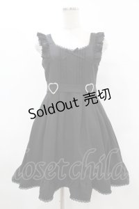 DearMyLove / ダブルハートジャンスカワンピース M ブラック H-25-08-06-1030-EL-OP-NS-ZH