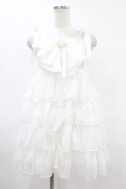画像1: To Alice / シャーリングワンピース S オフ H-25-08-06-1031-LO-OP-NS-ZH