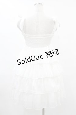 画像2: To Alice / シャーリングワンピース S オフ H-25-08-06-1031-LO-OP-NS-ZH