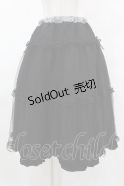 画像3: m petit by misako / NINA'S RVパニエスカート L ブラック/ブラックギンガム リバーシブル H-25-08-06-1032-LO-SK-NS-ZH