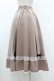 画像2: Honey Cinnamon / 配色はしごレーススカート Free ベージュ H-25-08-06-1033-LO-SK-NS-ZH (2)