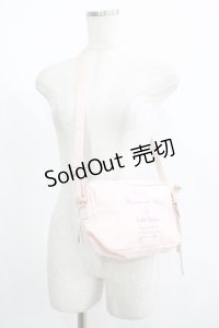 Maison de FLEUR / 帆布リボンミニショルダー  ピンク H-25-08-06-059-LO-BG-NS-ZH