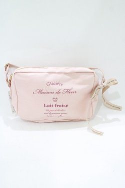 画像2: Maison de FLEUR / 帆布リボンミニショルダー  ピンク H-25-08-06-059-LO-BG-NS-ZH