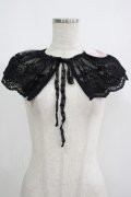m petit by misako / AMレース付け襟  ブラック H-25-08-06-061-LO-ZA-NS-ZH