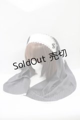 ALICE and the PIRATES / Double faced Saint sisterヴェール  グレー H-25-08-06-062-PA-AC-NS-ZH