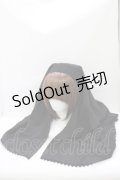 ALICE and the PIRATES / Double faced Saint sisterヴェール  ブラック H-25-08-06-063-PA-AC-NS-ZH