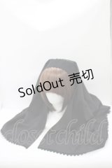 ALICE and the PIRATES / Double faced Saint sisterヴェール  ブラック H-25-08-06-063-PA-AC-NS-ZH