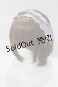 axes femme kawaii / レースリボンカチューシャ  ラベンダー H-25-08-06-065-AX-AC-NS-ZH