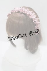 m petit by misako / AMギャザーカチューシャ  ピンク H-25-08-06-075-LO-AC-NS-ZH