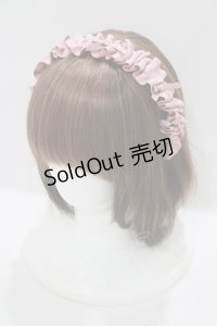 m petit by misako / AMギャザーカチューシャ  ピンク H-25-08-06-075-LO-AC-NS-ZH