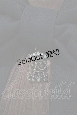 画像2: ALICE and the PIRATES / Minyadesカチューシャ  ブラック H-25-08-06-076-PA-AC-NS-ZH