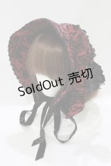 ALICE and the PIRATES / シャンデリアフロッキークラシカルボンネット  ボルドー H-25-08-06-077-PA-AC-NS-ZH