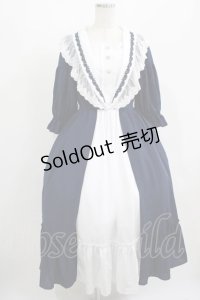 axes femme kawaii / マリアンヌワンピース M ネイビー H-25-08-06-007-AX-OP-NS-ZH