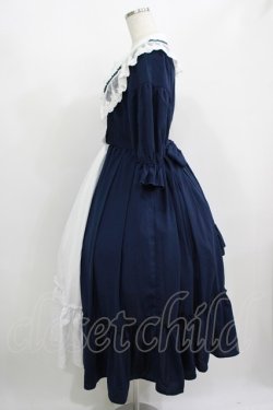 画像2: axes femme kawaii / マリアンヌワンピース M ネイビー H-25-08-06-007-AX-OP-NS-ZH