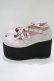 画像2: RoseMarie seoir / glitter shoes L（約24.5cm） ピンク H-25-08-06-081-LO-SH-NS-ZH (2)