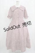 m petit by misako / AM*ギンガムCHKワンピース LL レッド H-25-08-06-008-LO-OP-NS-ZH