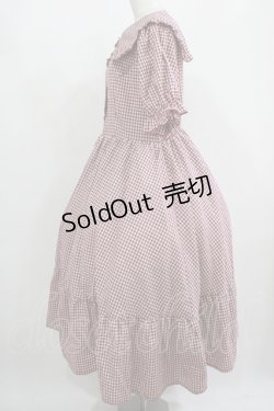画像2: m petit by misako / AM*ギンガムCHKワンピース LL レッド H-25-08-06-008-LO-OP-NS-ZH