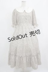 m petit by misako / NINA’Sコラボトワルドジュイワンピース L ベージュ H-25-08-06-010-LO-OP-NS-ZH