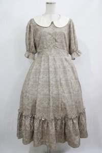 m petit by misako / NINA’Sコラボトワルドジュイワンピース L ベージュ H-25-08-06-010-LO-OP-NS-ZH